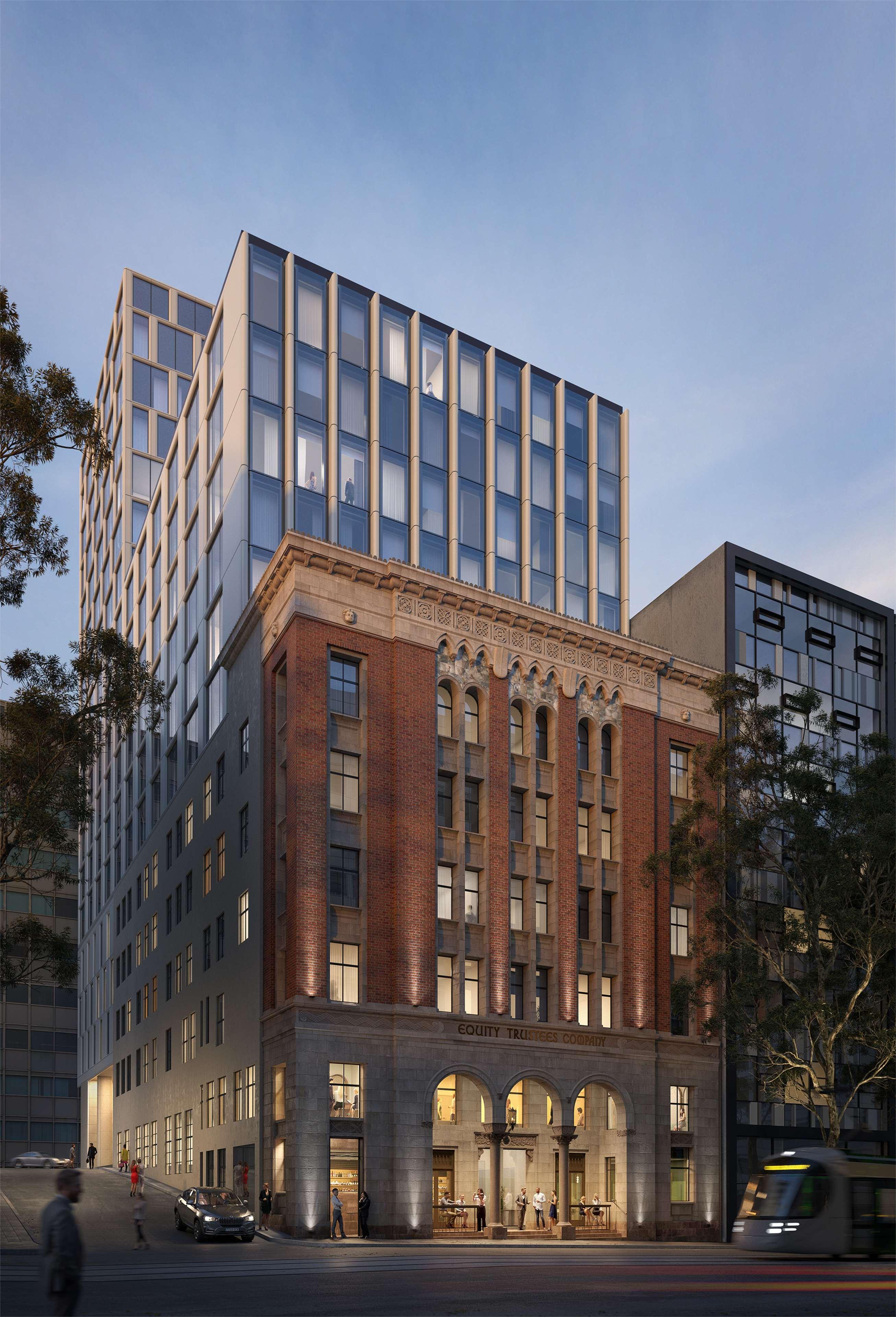 Hilton Melbourne Little Queen Street Екстериор снимка The proposed hotel