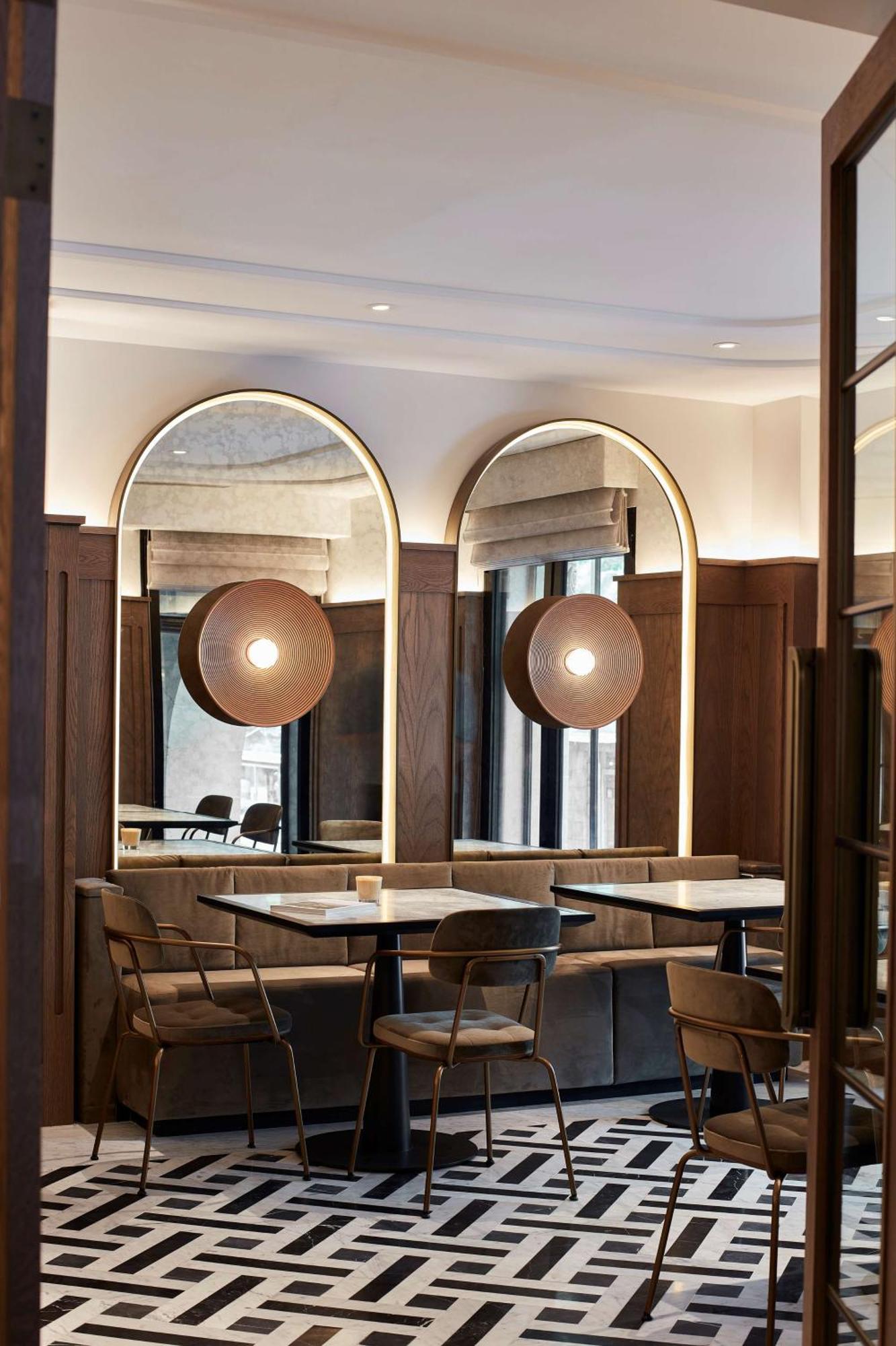 Hilton Melbourne Little Queen Street Екстериор снимка The interior of the restaurant